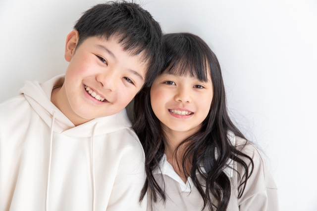 笑顔の子供